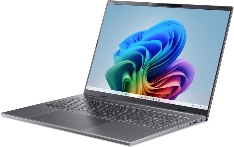 Ноутбук Acer Aspire 16 AI A16-I71M-76QG (NX.JY4EU.003) Gray