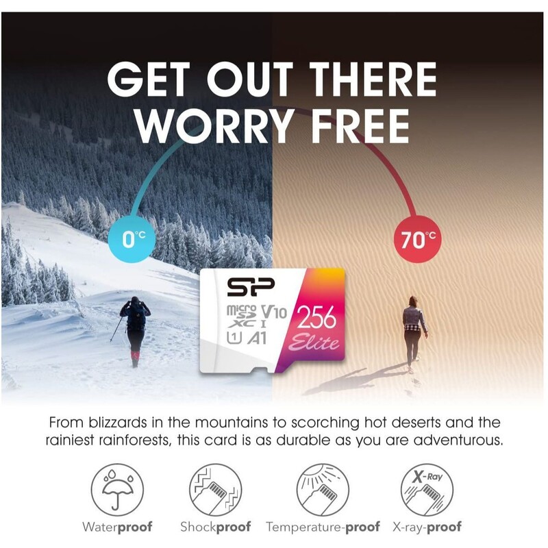 Карта пам`яті MicroSDHC 32GB Class 10 Silicon Power Elite Color + SD-adapter (SP032GBSTHBV1V20SP)