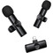Фото - Микрофон Borofone BFK16A Winner Dual-mic Lightning Black (6941991126505) | click.ua