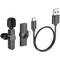Фото - Микрофон Borofone BFK12 Trophy lavalier Type-C Black (6941991106392) | click.ua