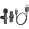 Фото - Микрофон Borofone BFK12 Trophy lavalier Lightning Black (6941991106385) | click.ua