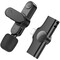 Фото - Микрофон Borofone BFK12 Trophy lavalier Lightning Black (6941991106385) | click.ua
