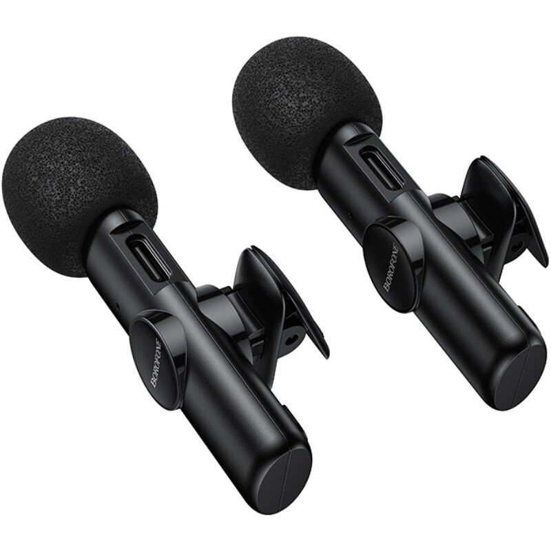 Микрофон Borofone BFK16A Winner Dual-mic Type-C Black (6941991126512)