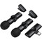 Фото - Микрофон Borofone BFK16A Winner Dual-mic Type-C Black (6941991126512) | click.ua