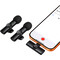 Фото - Микрофон Borofone BFK16A Winner Dual-mic Type-C Black (6941991126512) | click.ua