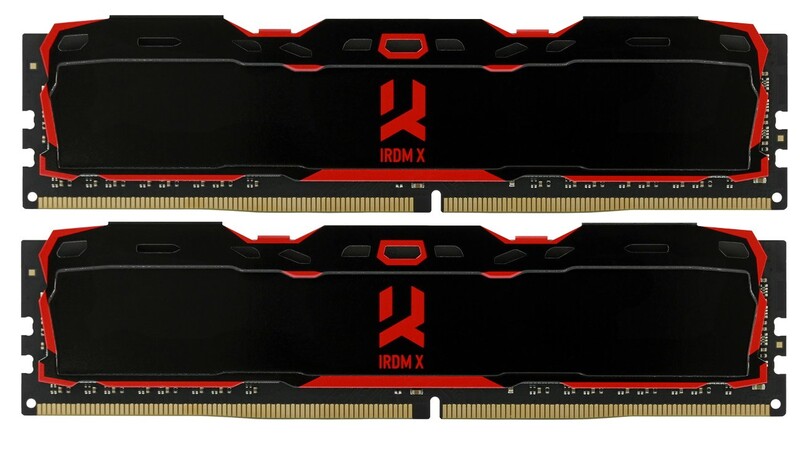 Модуль пам`ятi DDR4 2x4GB/2666 GOODRAM Iridium X Black (IR-X2666D464L16S/8GDC)