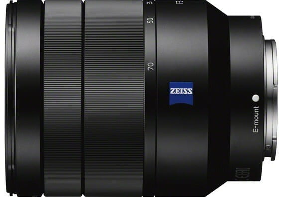 Об`єктив Sony 24-70mm, f/4.0 Carl Zeiss для камер NEX FF