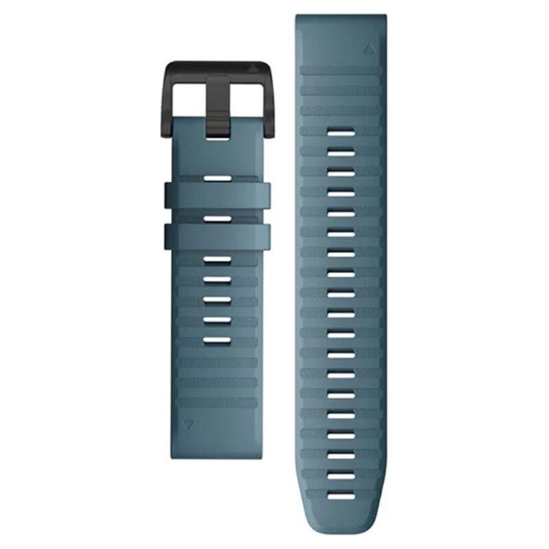 Ремешок Garmin QuickFit 22mm для Garmin Fenix 6 Blue Silicone (010-12863-03)