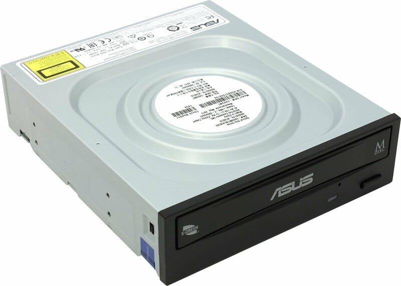 Оптический привод DVD+/-RW ASUS DRW-24D5MT/BLK/B/AS (90DD01Y0-B10010) Black