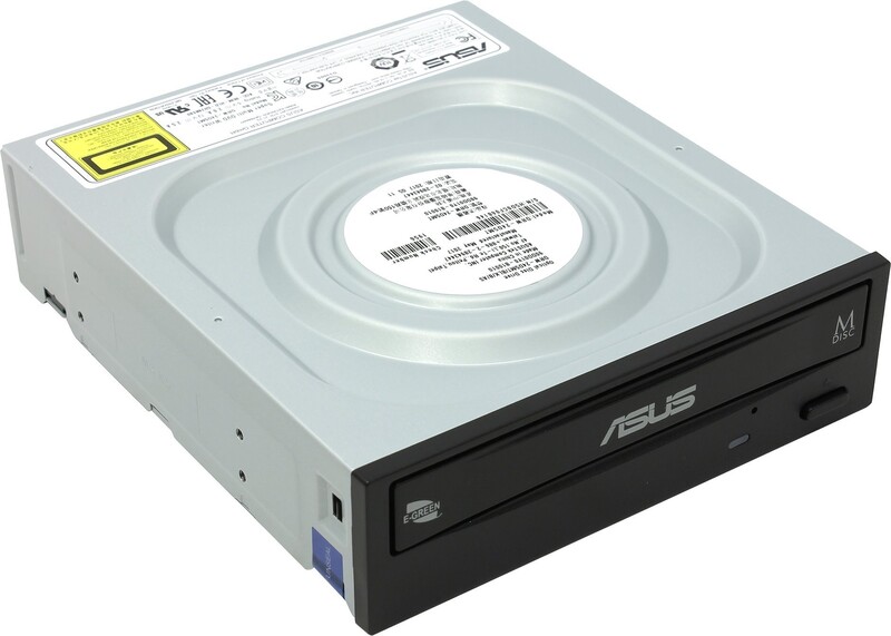 Оптический привод DVD+/-RW Asus DRW-24D5MT/BLK/B/AS (90DD01Y0-B10010) Black