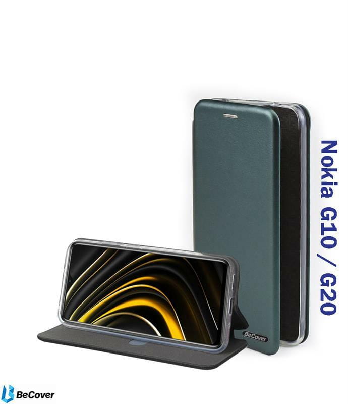 Чeхол-книжка BeCover Exclusive для Nokia G10/G20 Dark Green (707003)