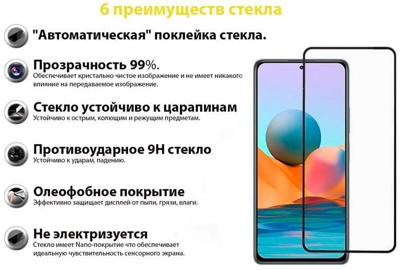 Защитное стекло BeCover для Xiaomi Poco M4 Pro 5G Black (707041)