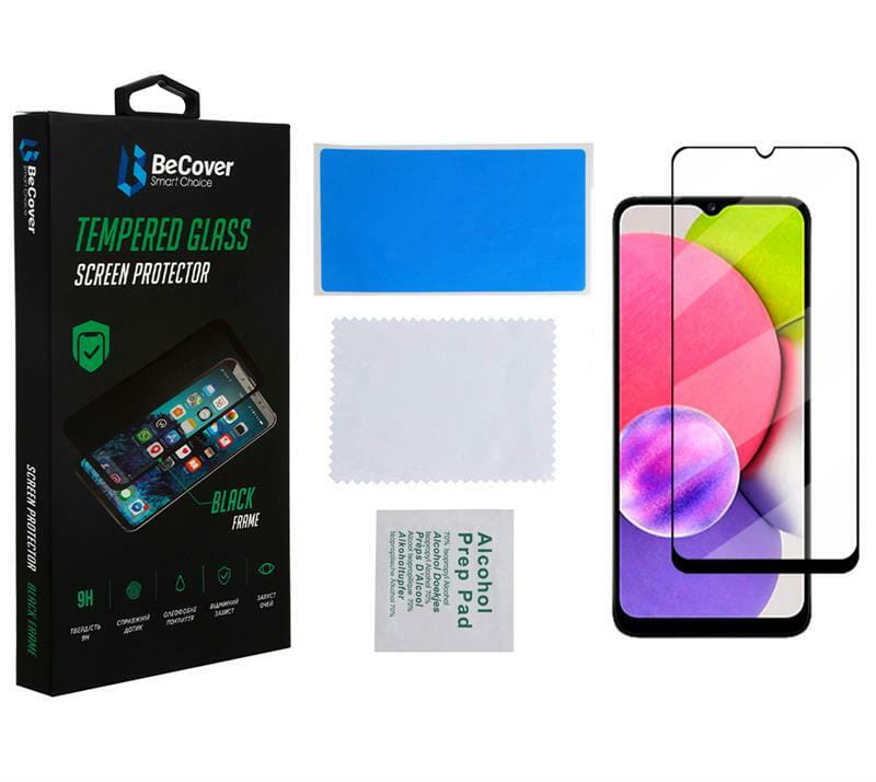 Защитное стекло BeCover для Samsung Galaxy A03 SM-A035/A03 Core SM-A032 Black (707102)