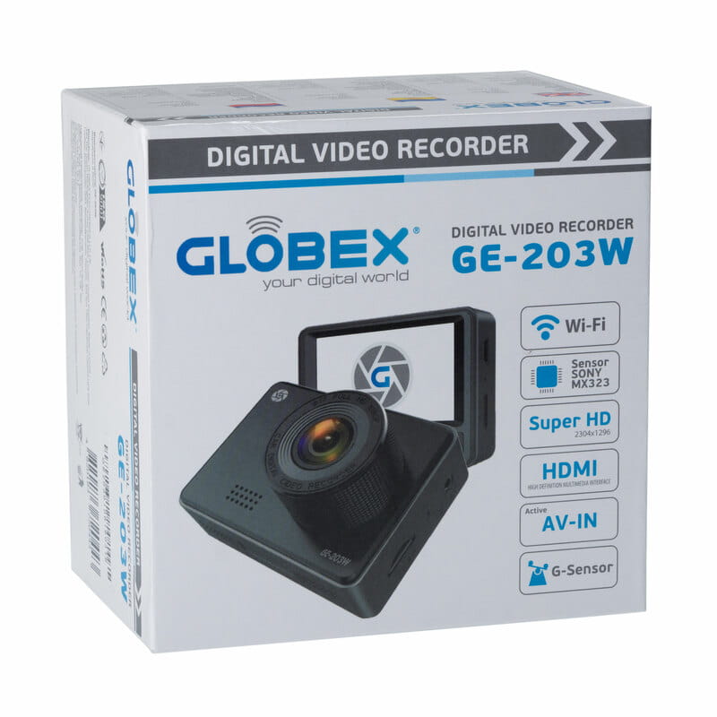 Відеореєстратор Globex GE-203W