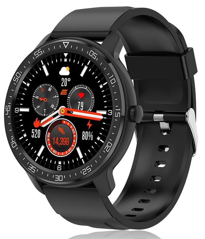 Смарт-часы 2E Alpha X 46 mm Black-Silver (2E-CWW30BKSL)