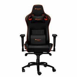 Кресло для геймеров Canyon Corax Black/Orange (CND-SGCH5)
