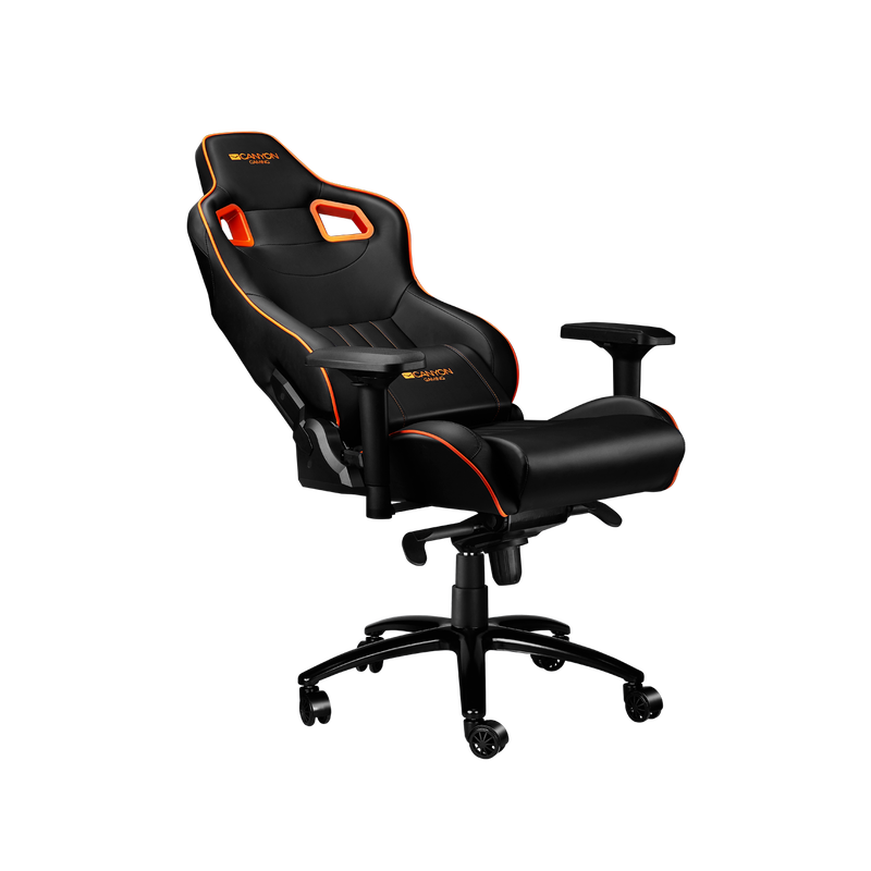 Кресло для геймеров Canyon Corax Black/Orange (CND-SGCH5)