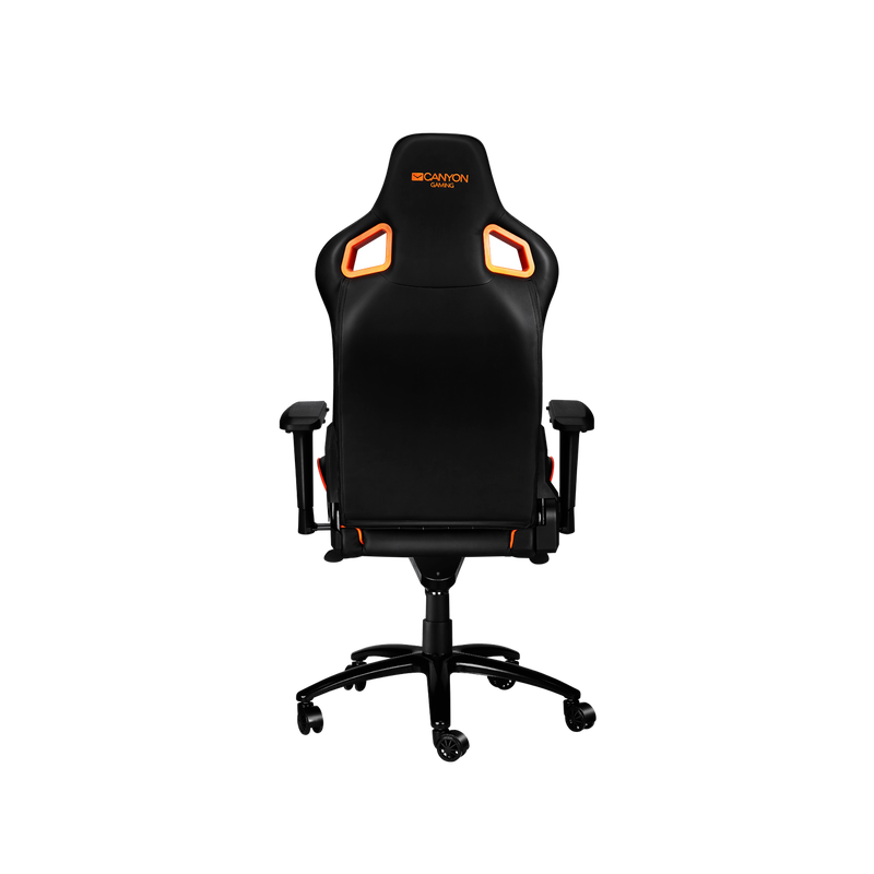 Кресло для геймеров Canyon Corax Black/Orange (CND-SGCH5)
