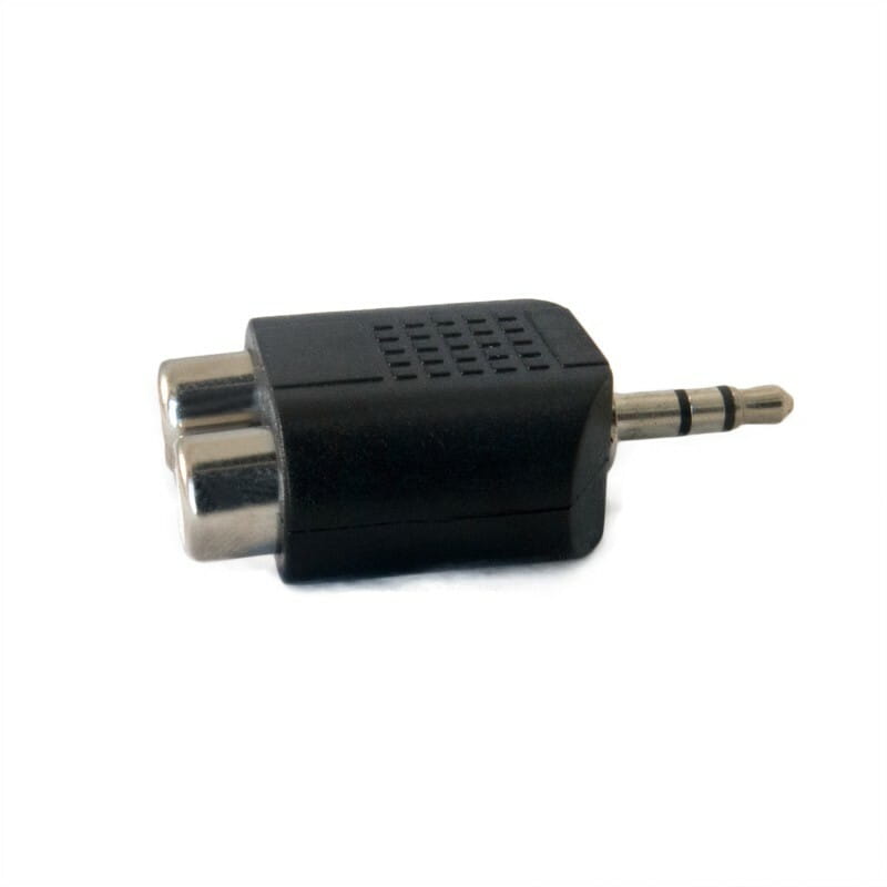 Адаптер Extradigital DC 3.5mm - 2 RCA разветвитель (KBD1815)