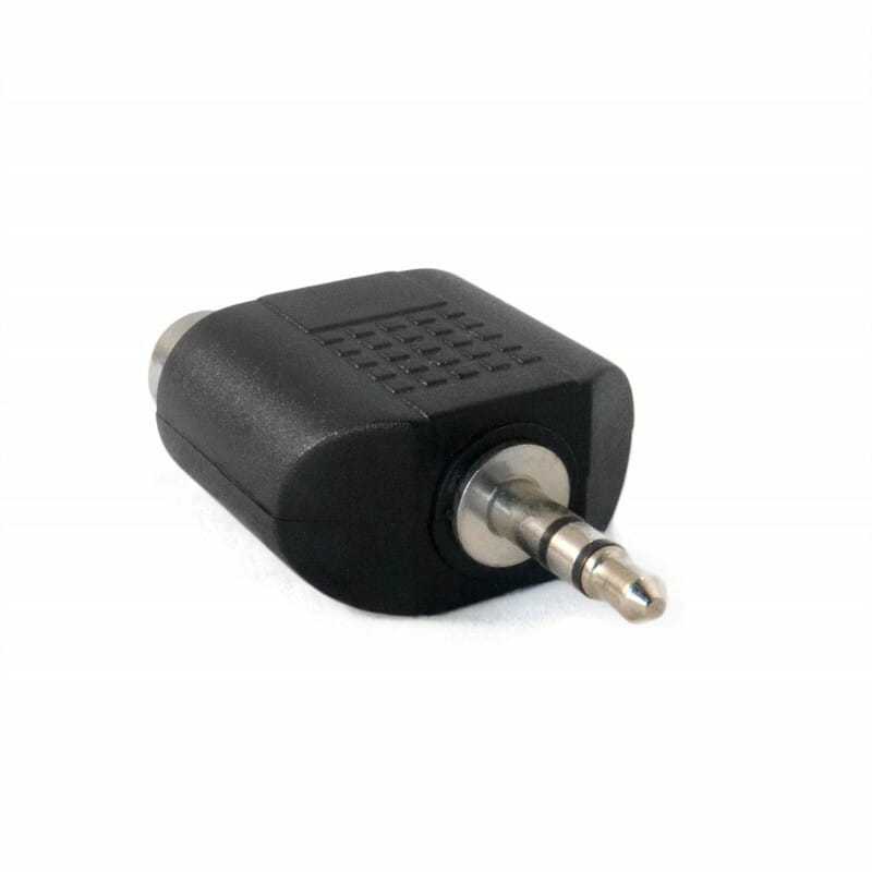 Адаптер Extradigital DC 3.5mm - 2 RCA разветвитель (KBD1815)