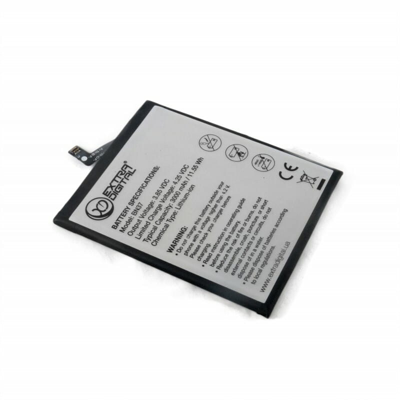 АКБ Extradigital для Xiaomi Redmi 6A/Redmi 6 (BN37) 3.85V 3000mAh (BMX6488)