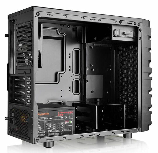 Корпус Thermaltake CA-1D3-00S1 NN-00 Versa H13 Black
