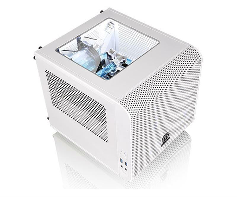 Корпус Thermaltake Core V1 Snow Edition White без БП (CA-1B8-00S6WN-01)