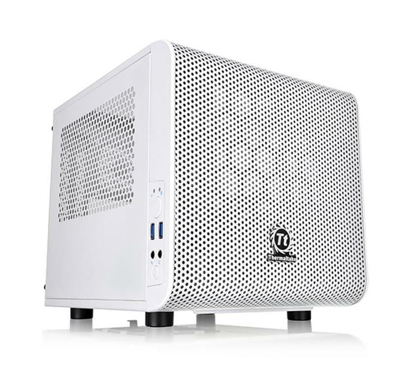 Корпус Thermaltake Core V1 Snow Edition White без БП (CA-1B8-00S6WN-01)