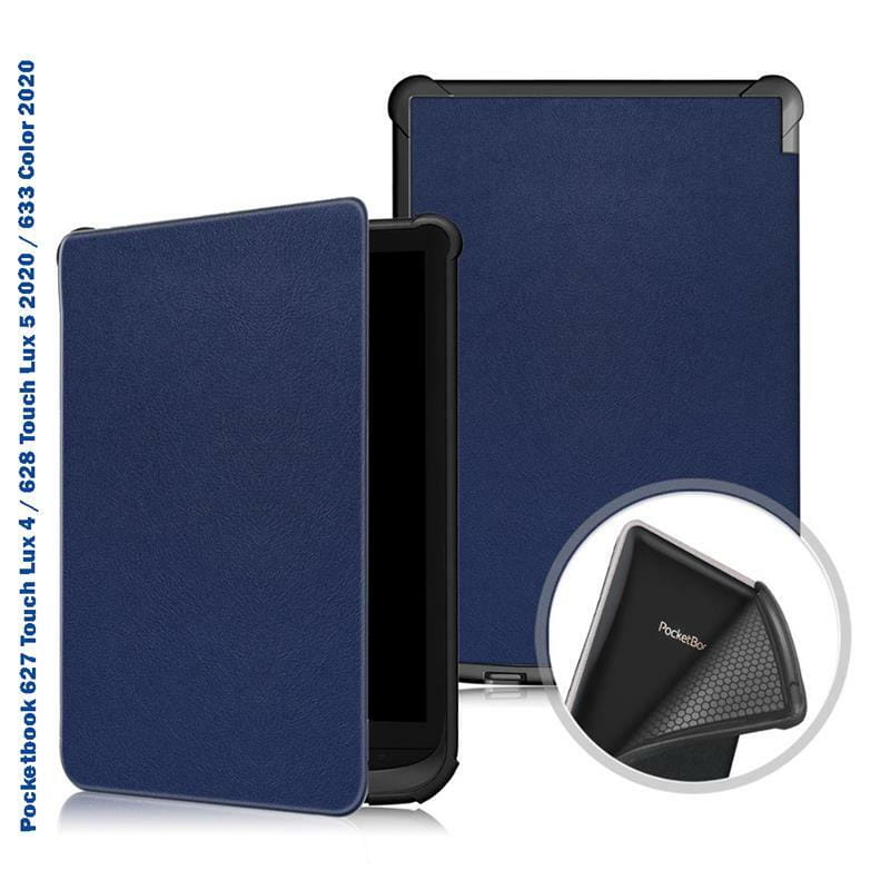 Чехол-книжка BeCover Smart Case для PocketBook 606/616/617/627/628/632 Touch HD 3/632 Plus/632 Aqua/633 Deep Blue (707153)