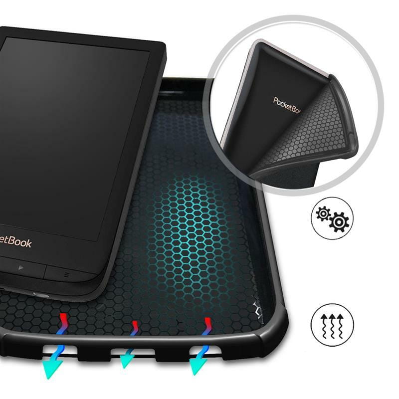Чохол-книжка BeCover Smart Case для PocketBook 606/616/617/627/628/632 Touch HD 3/632 Plus/632 Aqua/633 Blue (707156)