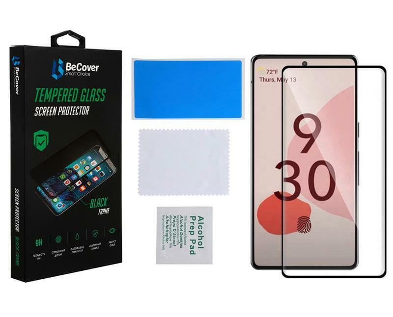 Защитное стекло BeCover для Google Pixel 6 Black (707138)