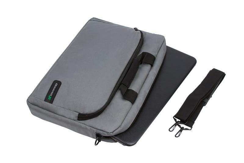 Сумка для ноутбука Grand-X SB-129G 15.6 Grey Ripstop Nylon