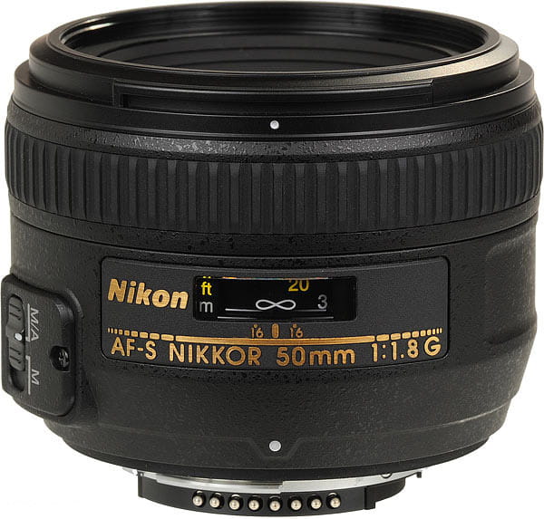 Объектив Nikon 50 mm f/1.8G AF-S NIKKOR