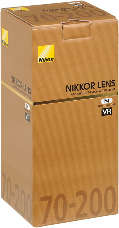 Об`єктив Nikon 70-200mm f/4G ED VR AF-S NIKKOR