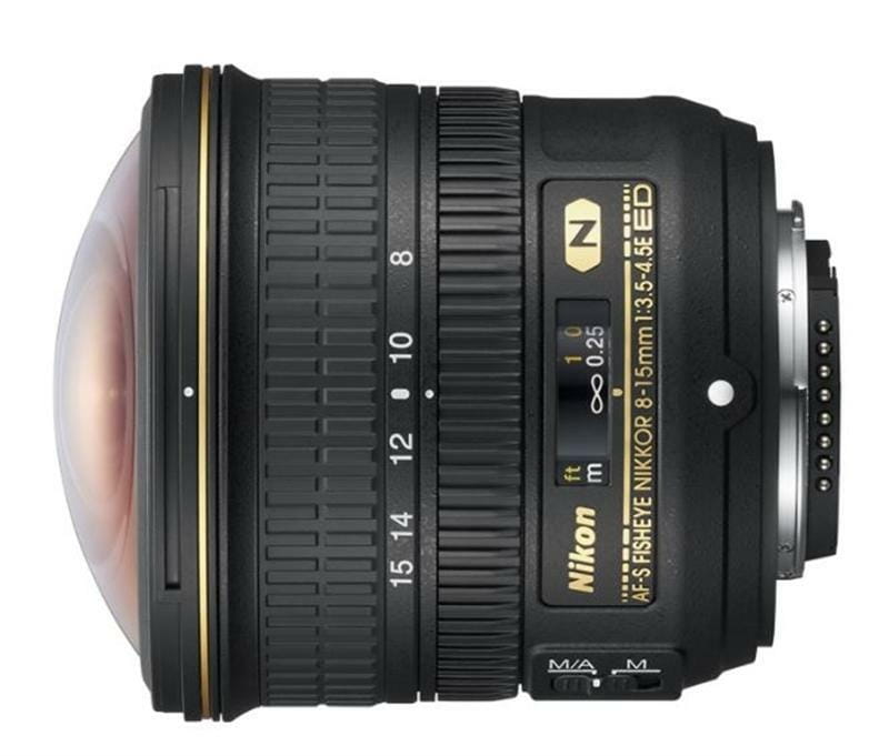 Об`єктив Nikon 8-15mm f/3.5-4.5E ED AF-S Fisheye (JAA831DA)