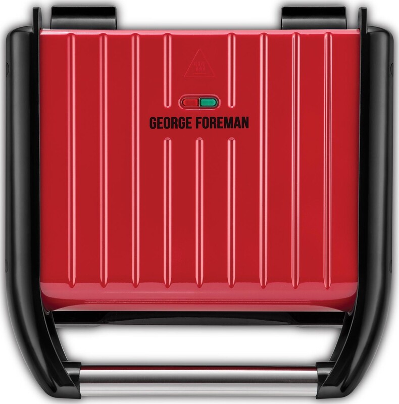 Электрогриль Russell Hobbs George Foreman 25040-56 Steel Grill Red l Medium