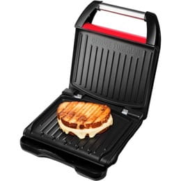Купити Електрогриль Russell Hobbs George Foreman 25040-56 Steel Grill Red l Medium Електрогриль Russell Hobbs George Foreman 25040-56 Steel Grill Red l Medium