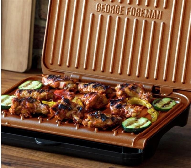 Электрогриль Russell Hobbs 25811-56 George Foreman Fit Grill Copper Medium