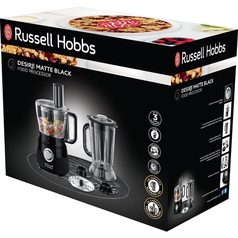 Кухонний комбайн Russell Hobbs 24732-56 Matte Black