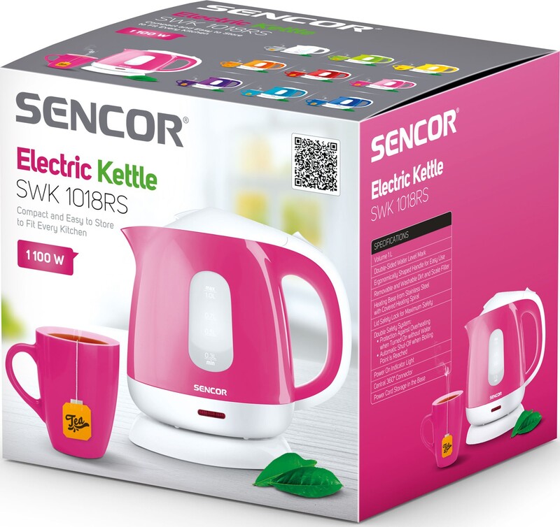 Електрочайник Sencor SWK 1018RS