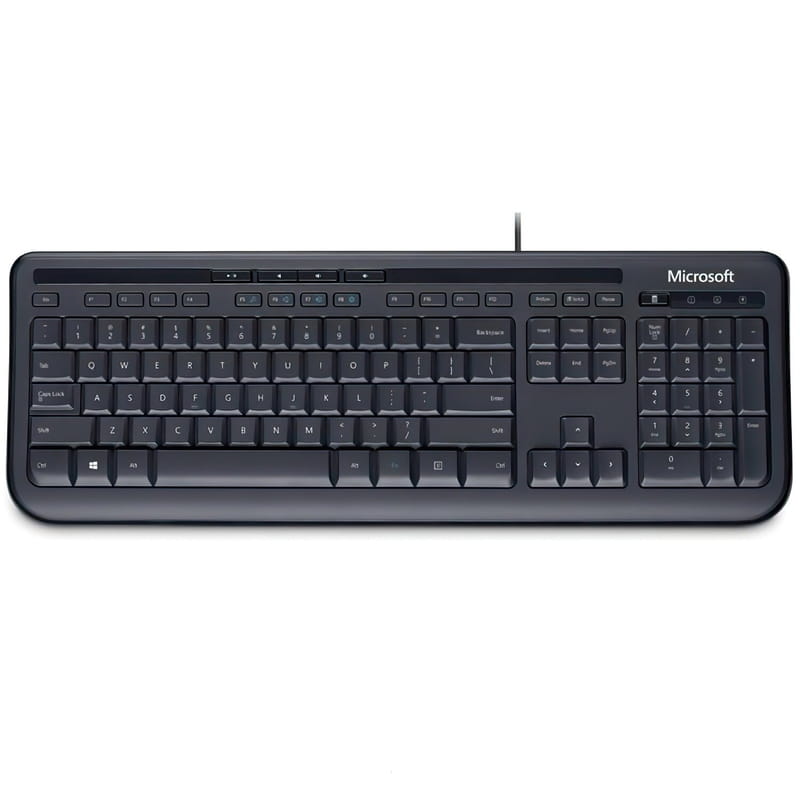 Клавіатура Microsoft Wired Keyboard 600 Black (ANB-00018)