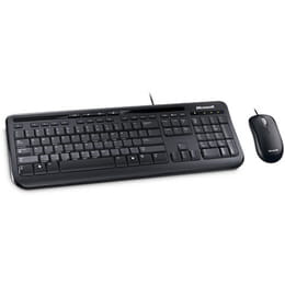 Комплект (клавіатура, миша) Microsoft Wired Desktop 600 USB Black (APB-00011)