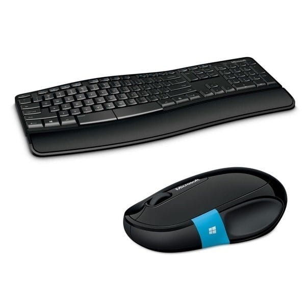 Комплект (клавиатура, мышь) беспроводной Microsoft Comfort Desktop Black (L3V-00017)