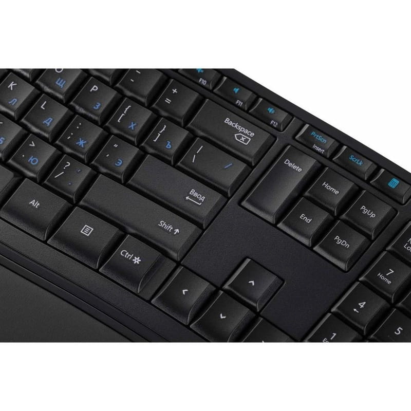 Комплект (клавіатура, миша) бездротовий Microsoft Comfort Desktop Black (L3V-00017)