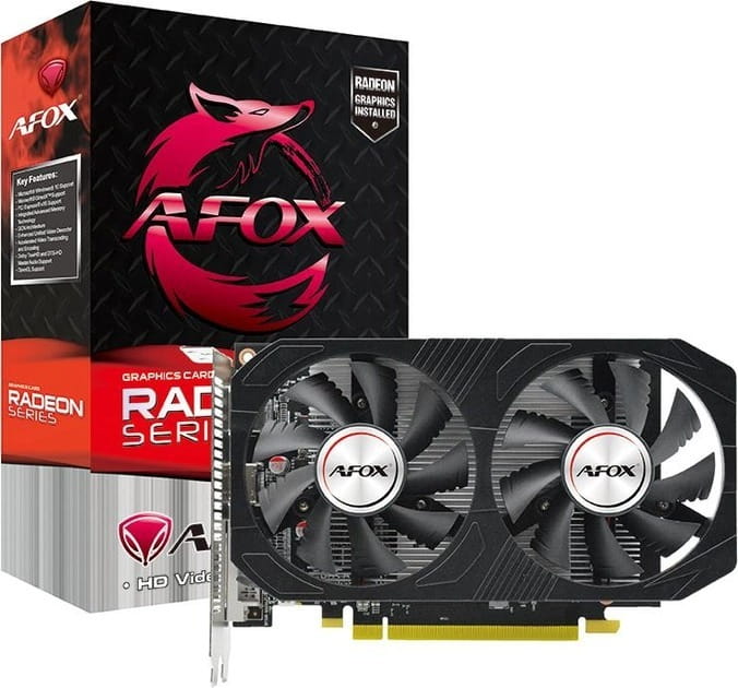 Відеокарта AMD Radeon RX 550 4GB GDDR5 Afox (AFRX550-4096D5H4-V6)