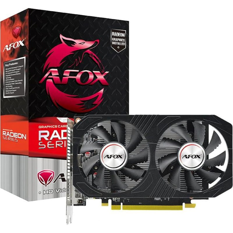Відеокарта AMD Radeon RX 550 4GB GDDR5 Afox (AFRX550-4096D5H4-V6)