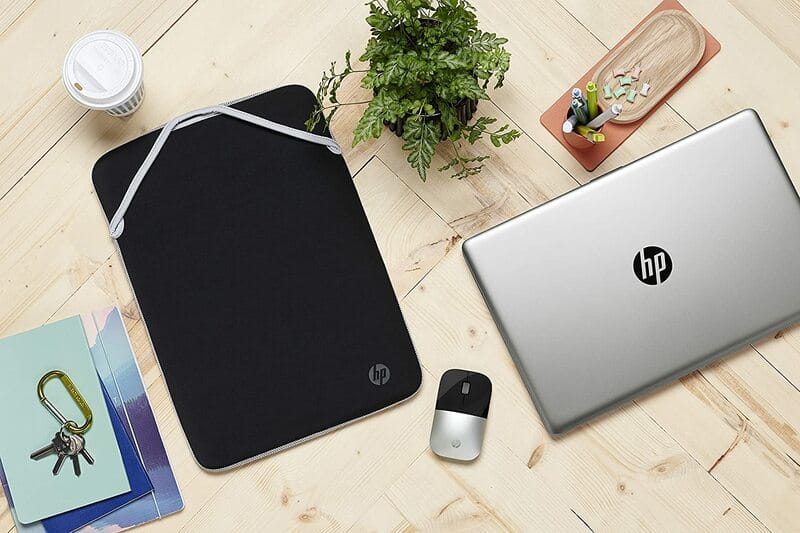 Чехол HP Reversible Protective Sleeve 14" Black/Silver (2F2J1AA)