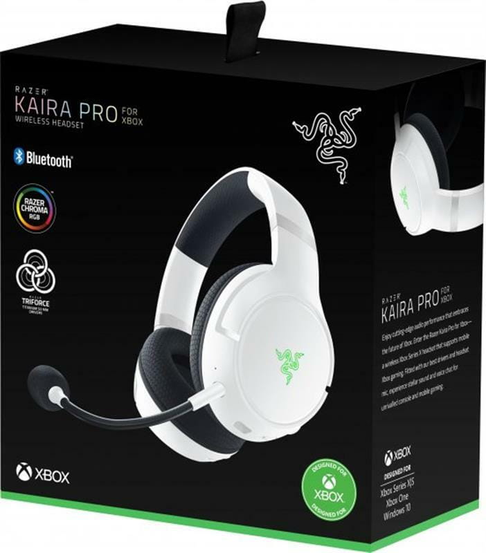 Беспроводная гарнитура Razer Kaira Pro for Xbox White (RZ04-03470300-R3M1)