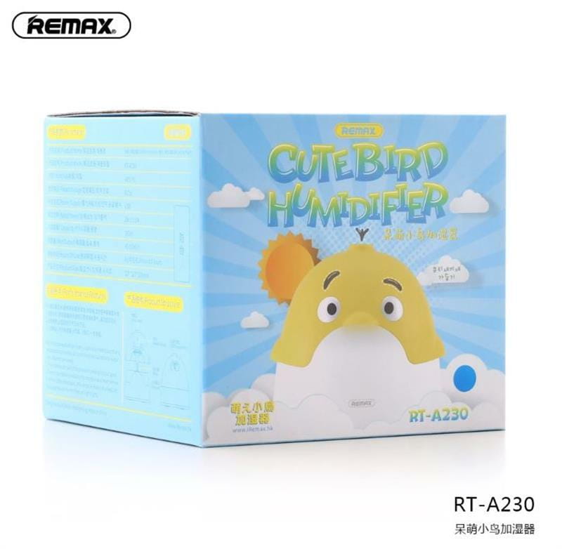 Увлажнитель воздуха Remax RT-A230 Cute Bird Humidifier розовый (6954851294450)