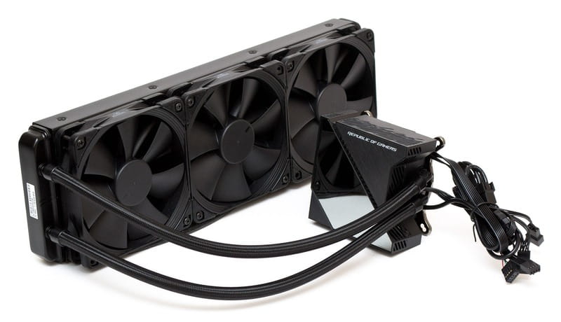 Система водяного охлаждения Asus ROG Ryujin 2x120mm Aura OLED (90RC0030-M0UAY0)